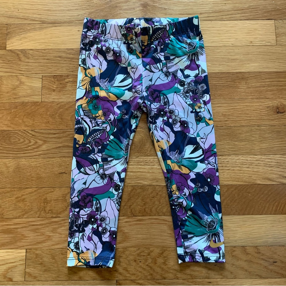 Nike Floral Exercise Pants